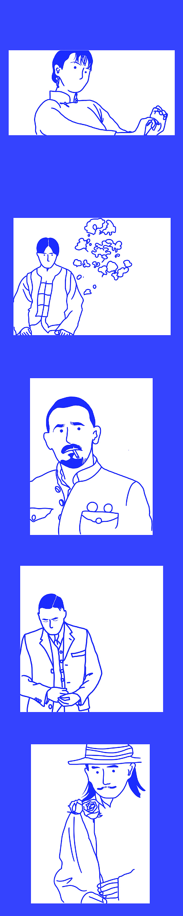 阿沈002-电影插画《让子弹飞》