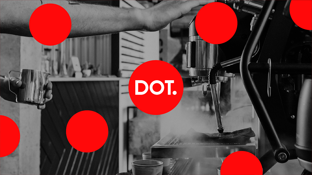 DOT.CAFE 咖啡品牌形象设计