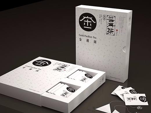 高档茶叶金楼阁茶叶VI品牌全套设计——直线广告
