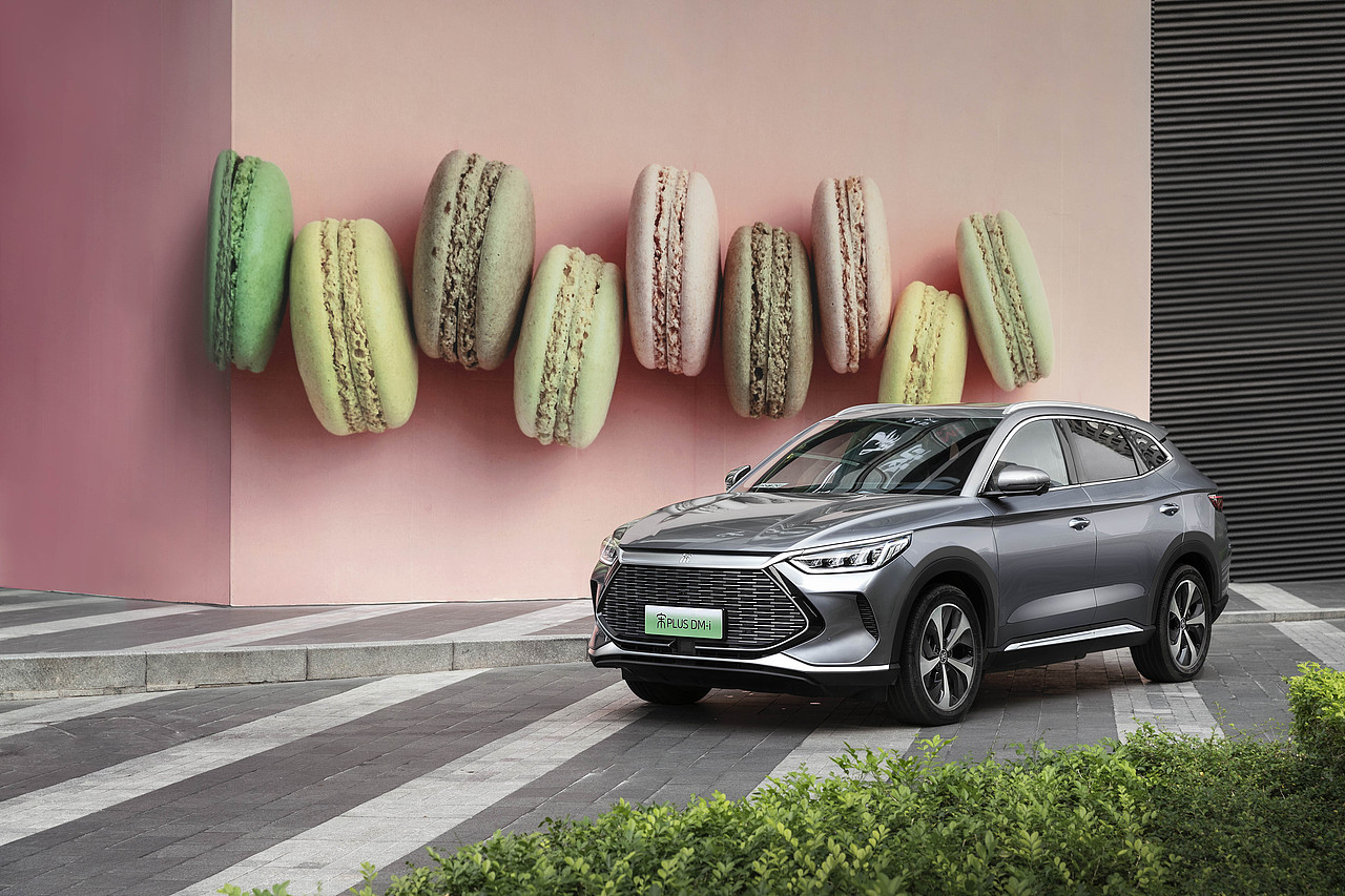 比亚迪 宋PLUS DM-i（图ZMjQ5ODE1MzAw） - 产品摄影 - 站酷设计师新视觉印象原创素材 - 站酷ZCOOL