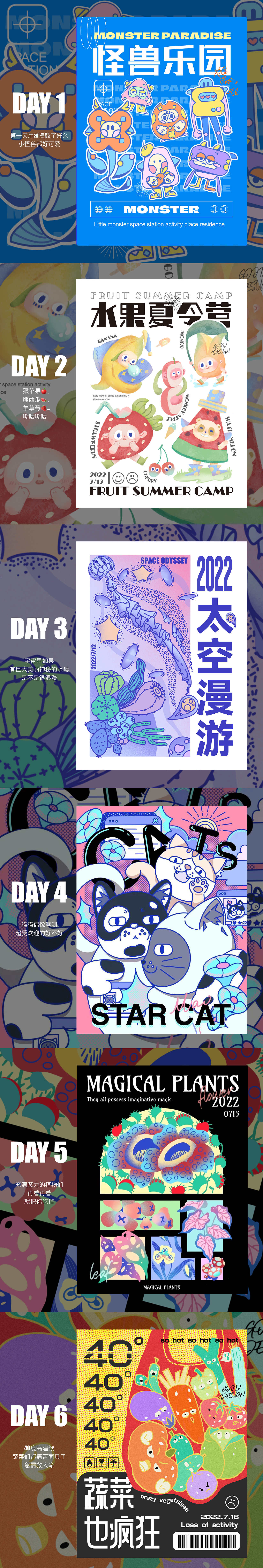 Y园糖21天插画打卡总结（图ZMzExNDMxNjYw） - 创作习作 - 站酷设计师又又双叒叕QWQ原创素材 - 站酷ZCOOL