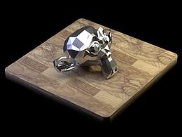 Blender练习丨木地板材质小场景