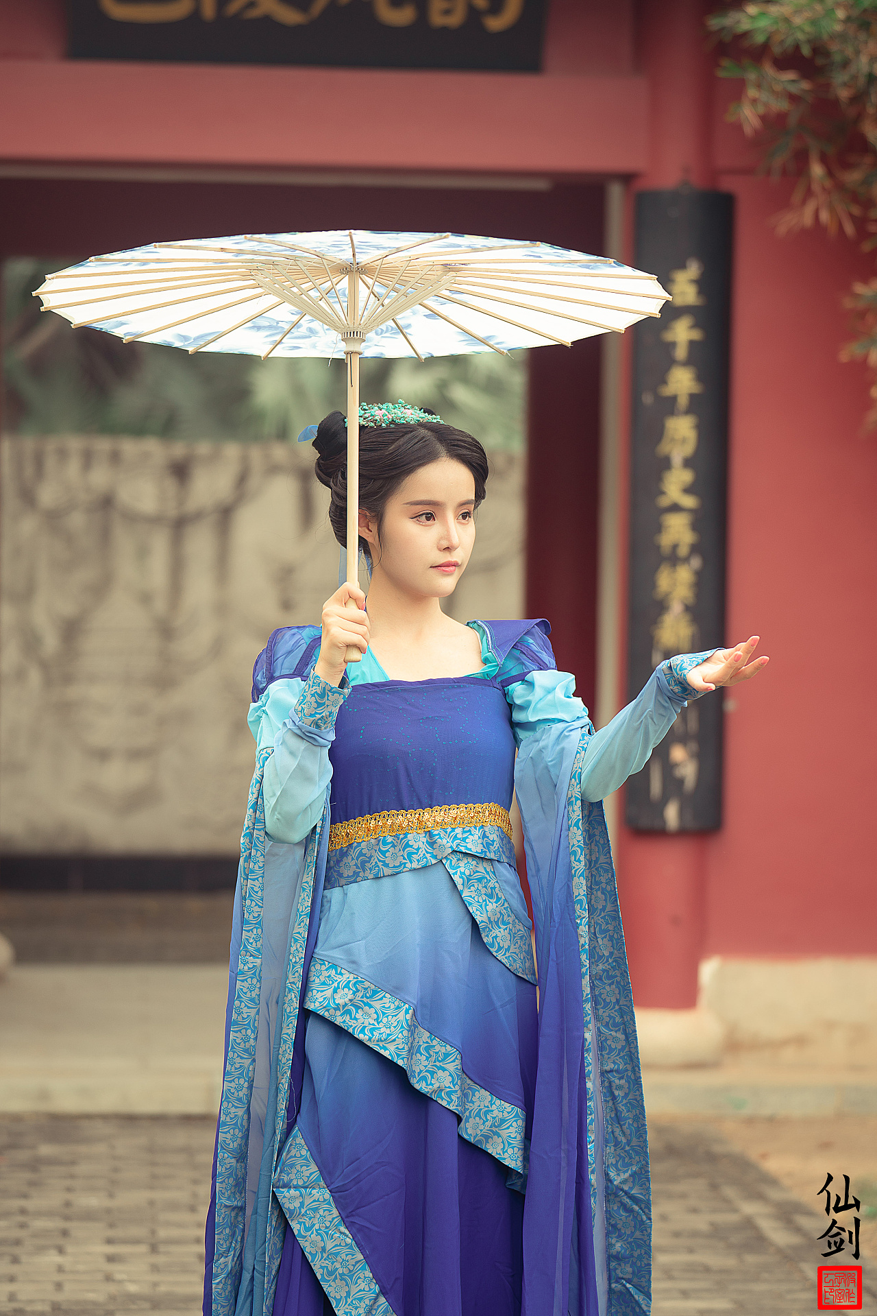 厦门汉服古风仙剑龙葵