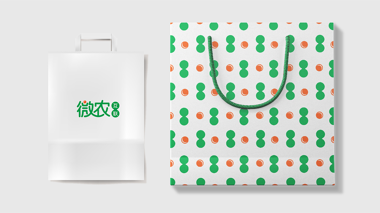 《微农互联》-品牌形象（图ZMjQ5MjMyOTM2） - 品牌 - 站酷设计师Lian728原创素材 - 站酷ZCOOL