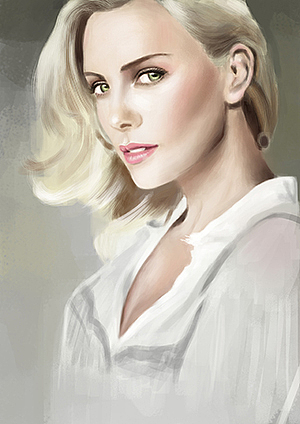 写实人像。自学能力暴走的体验啊