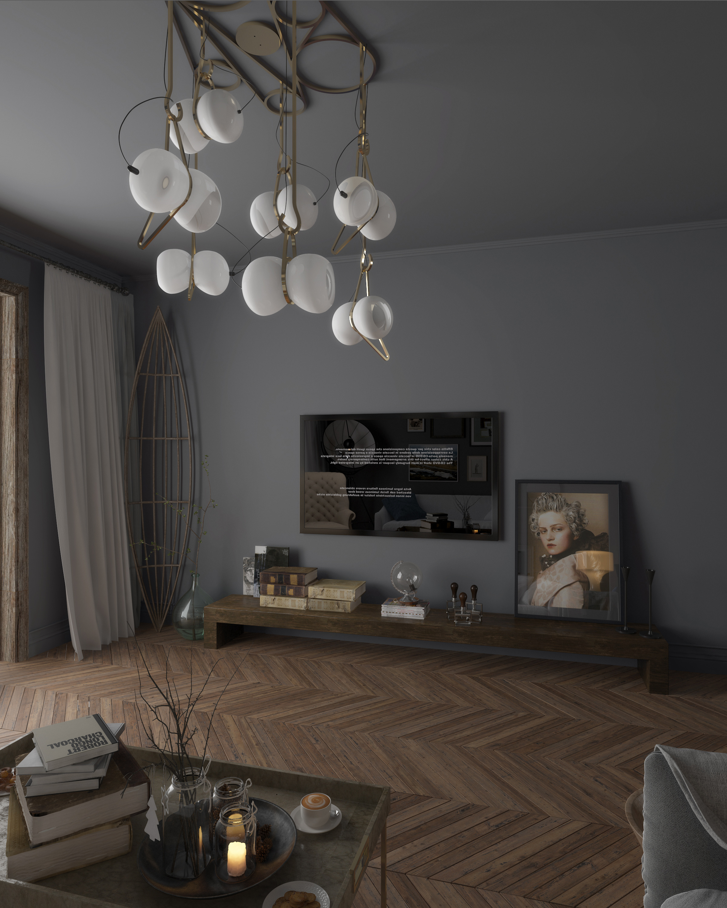 住宅室内设计方案-北欧风格|空间|家装设计|叁陆玖design - 原创作品