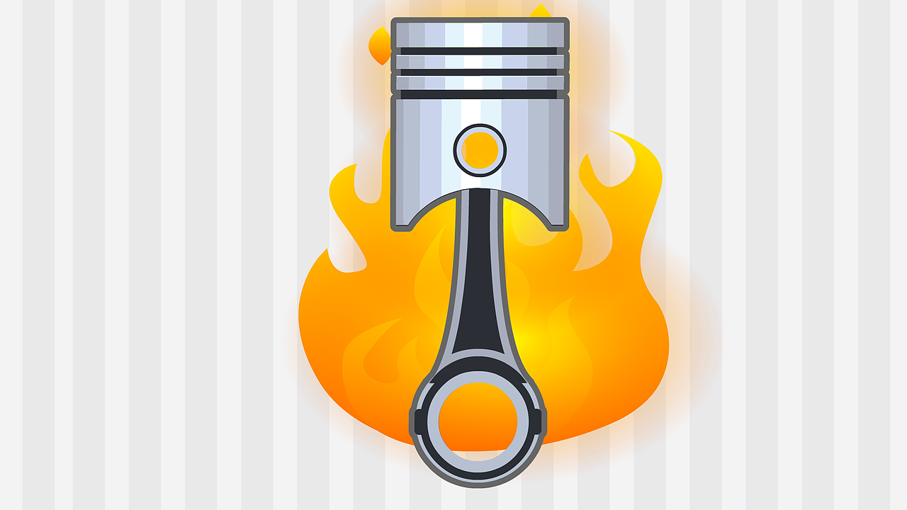 三缸发动机科普图形动画