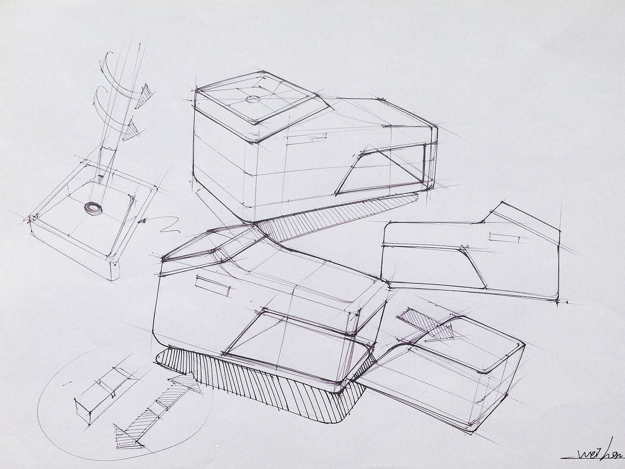 产品创意手绘（图ZNzY4MDU4MzY=） - 其他工业/产品 - 站酷设计师WeiHon原创素材 - 站酷ZCOOL