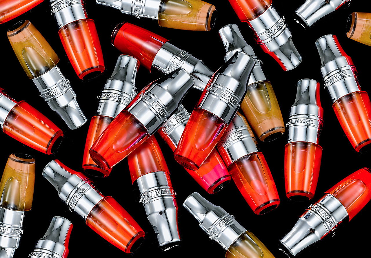 迷烟口红创作摄影 贡上原片 欢迎探讨