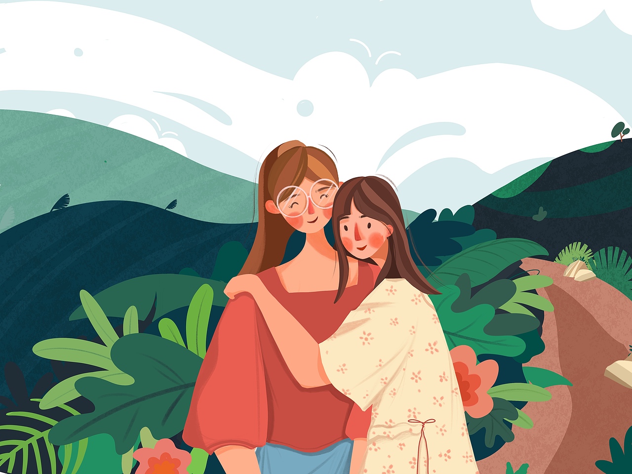 最亲密的伙伴（图ZMTY3NzEyMzY4） - 创作习作 - 站酷设计师精致的猪女孩原创素材 - 站酷ZCOOL