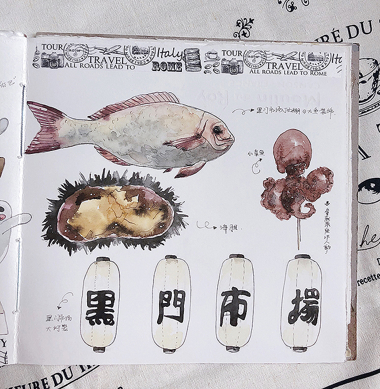 带着手帐去旅行——日本