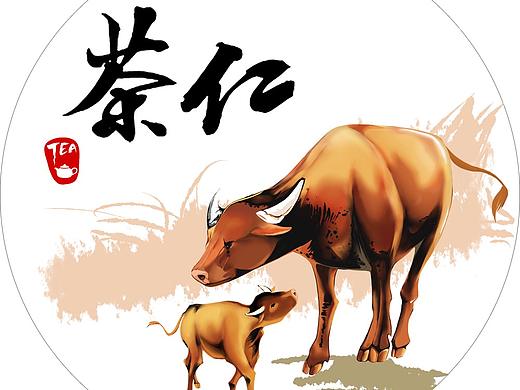 teaurchin茶仁品牌-普洱茶包装插画——动物篇