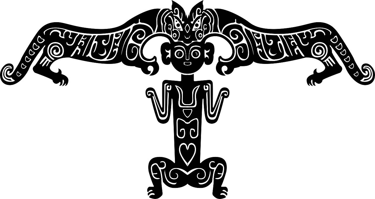 商周时期的纹样复原图