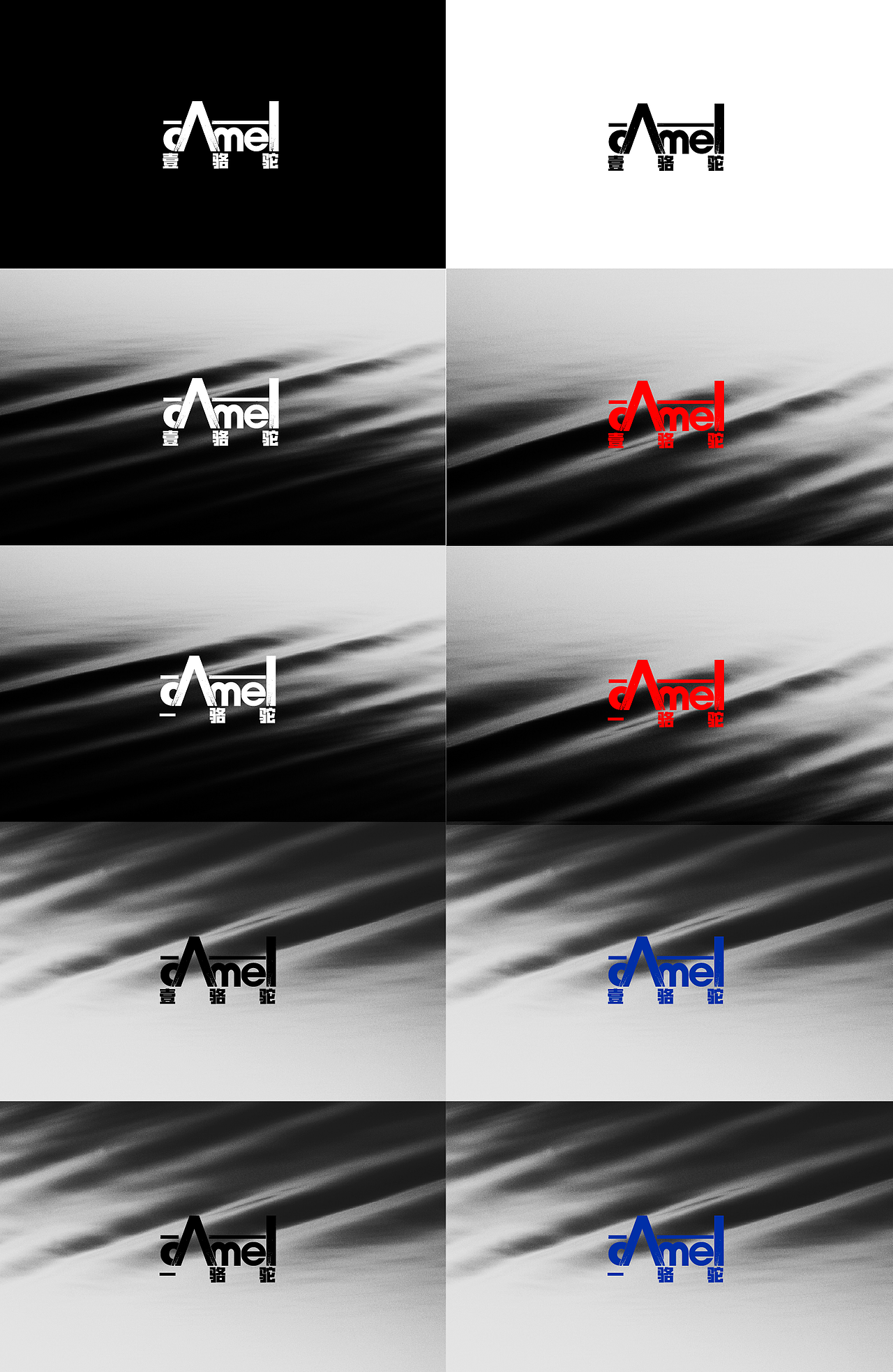 LOGO设计 一骆驼A Camel