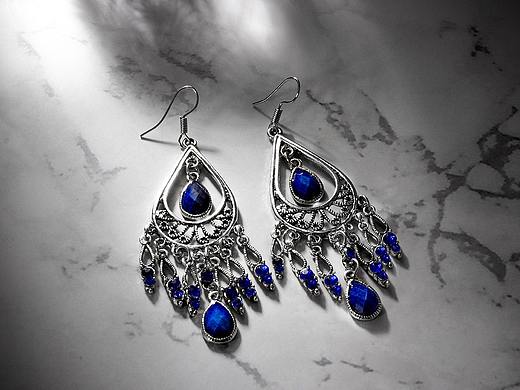 古风耳坠 饰品拍摄