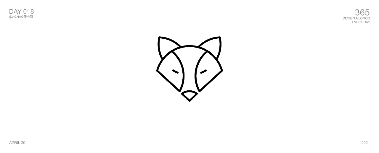 2021标志设计练习丨4月合集