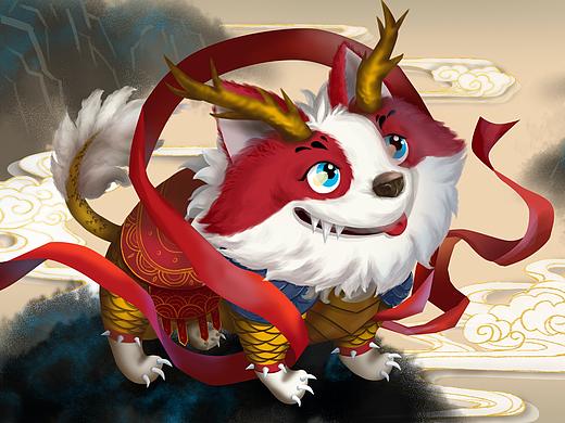 龙犬福兽-梦幻西游坐骑角色创作入围作品