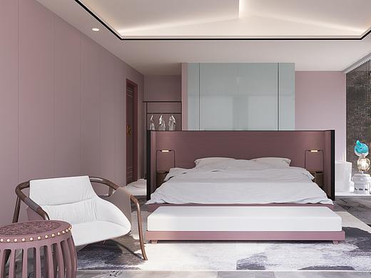 酒店客房设计（个人主页-ZNDQ4MjE1MDg=） - 家装设计 - 站酷设计师空屋子原创素材 - 站酷ZCOOL