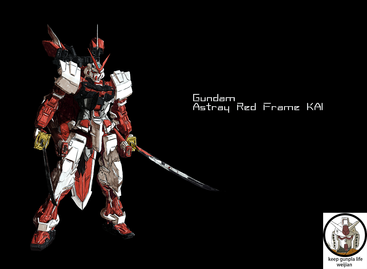 绘画高达红异端|插画|创作习作|卡缪尤_原创作品-站酷zcool