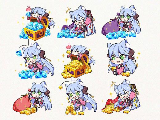 Q版图标（个人主页-ZMzAxOTY3Njg=） - 图标 - 站酷设计师行走的五花肉原创素材 - 站酷ZCOOL