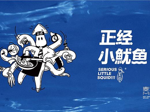 正经小鱿鱼 - 麦设计出品