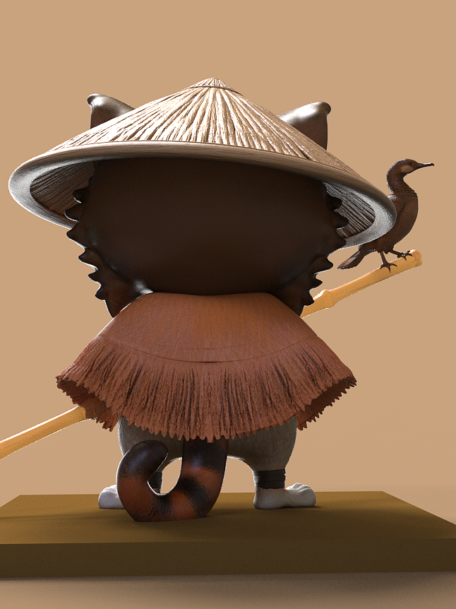 【创意雕塑,闲云野鹤的猫趣时光✨】