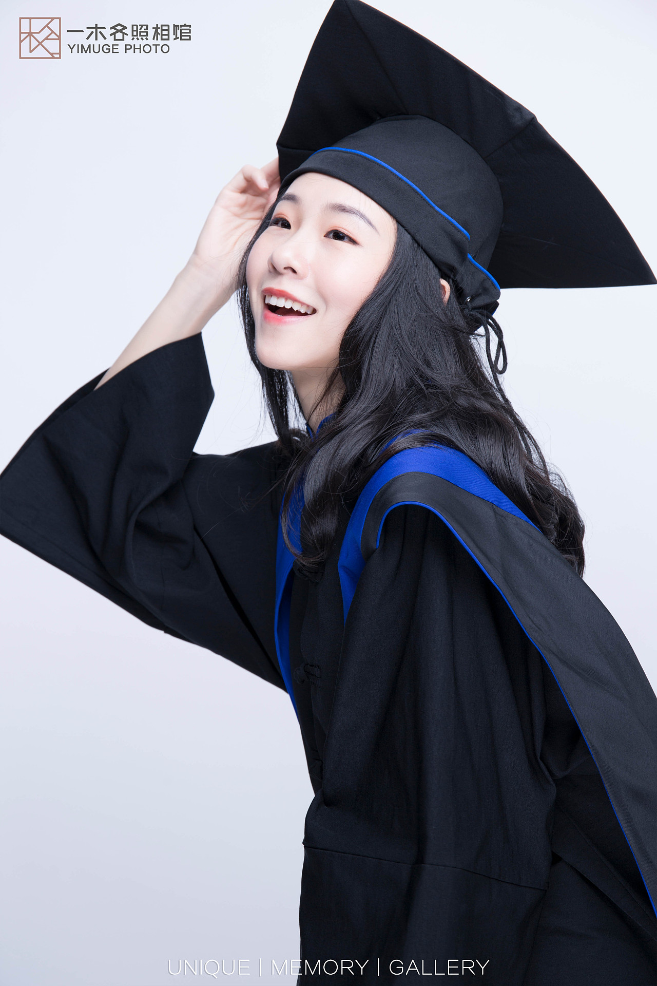 一木各照相馆 学士服