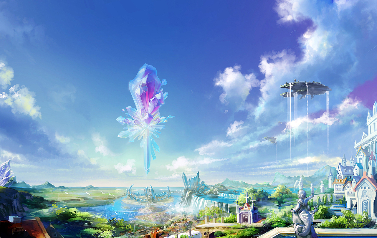 大场景（图ZNzg2MTIyOA==） - 商业插画 - 站酷设计师清风游龙原创素材 - 站酷ZCOOL