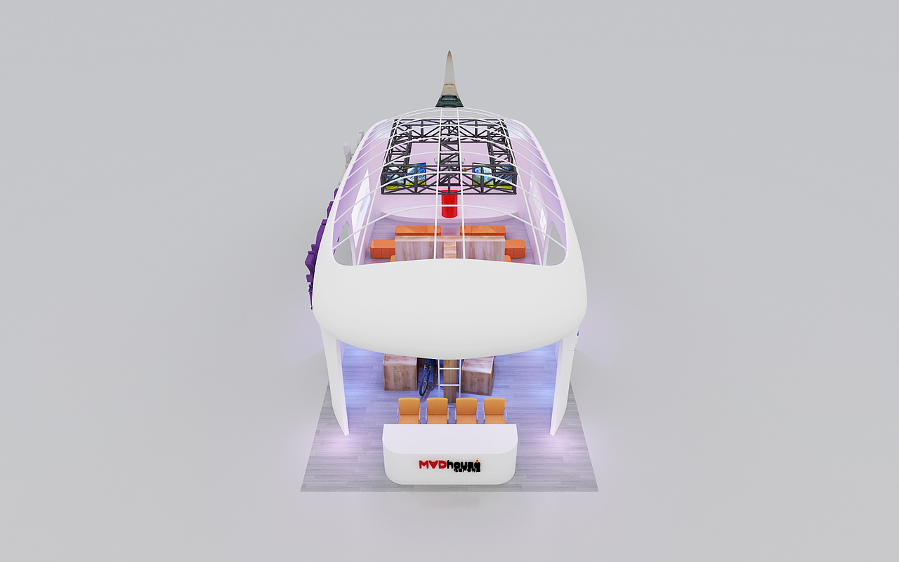 展厅效果图作品