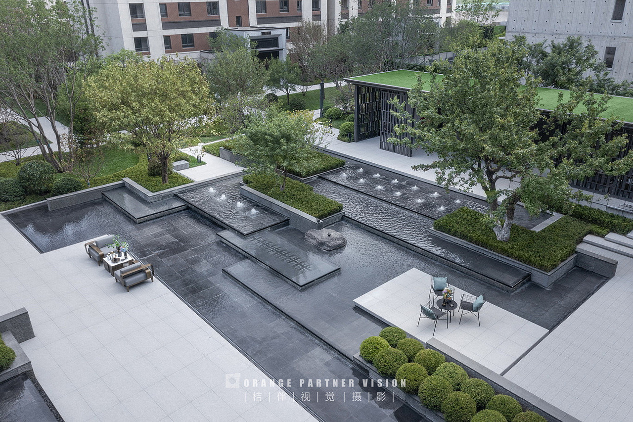 景观摄影：沈阳龙湖·方林 岸芷汀兰示范区/桔伴视觉