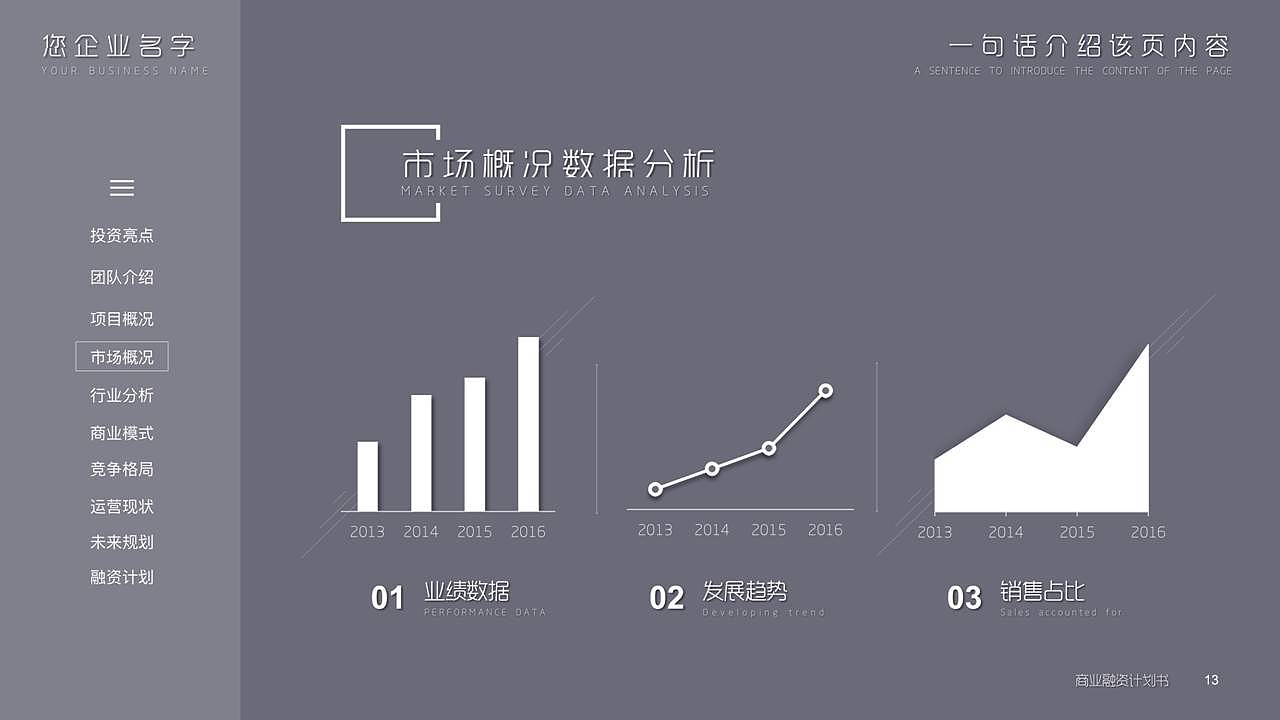 灰色动态简洁设计商业计划书PPT模板（图ZMTk2MDMyNTQw） - PPT/Keynote - 站酷设计师办公资源网原创素材 - 站酷ZCOOL