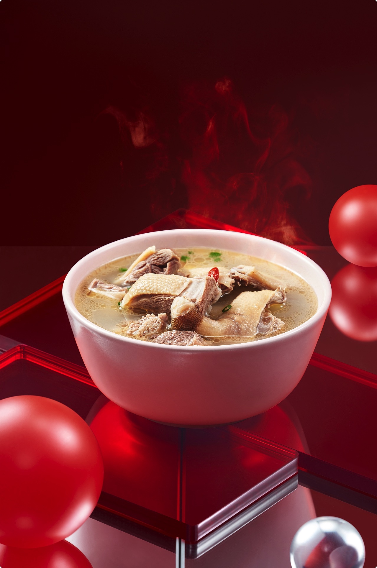 聚划算 年货节 美食摄影后期修图作品