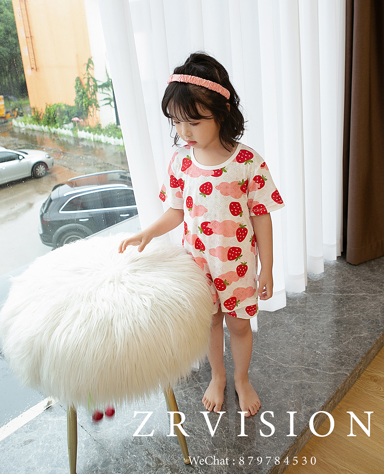 男女儿童模童装模特家居服睡衣拍摄拍照摄影图片