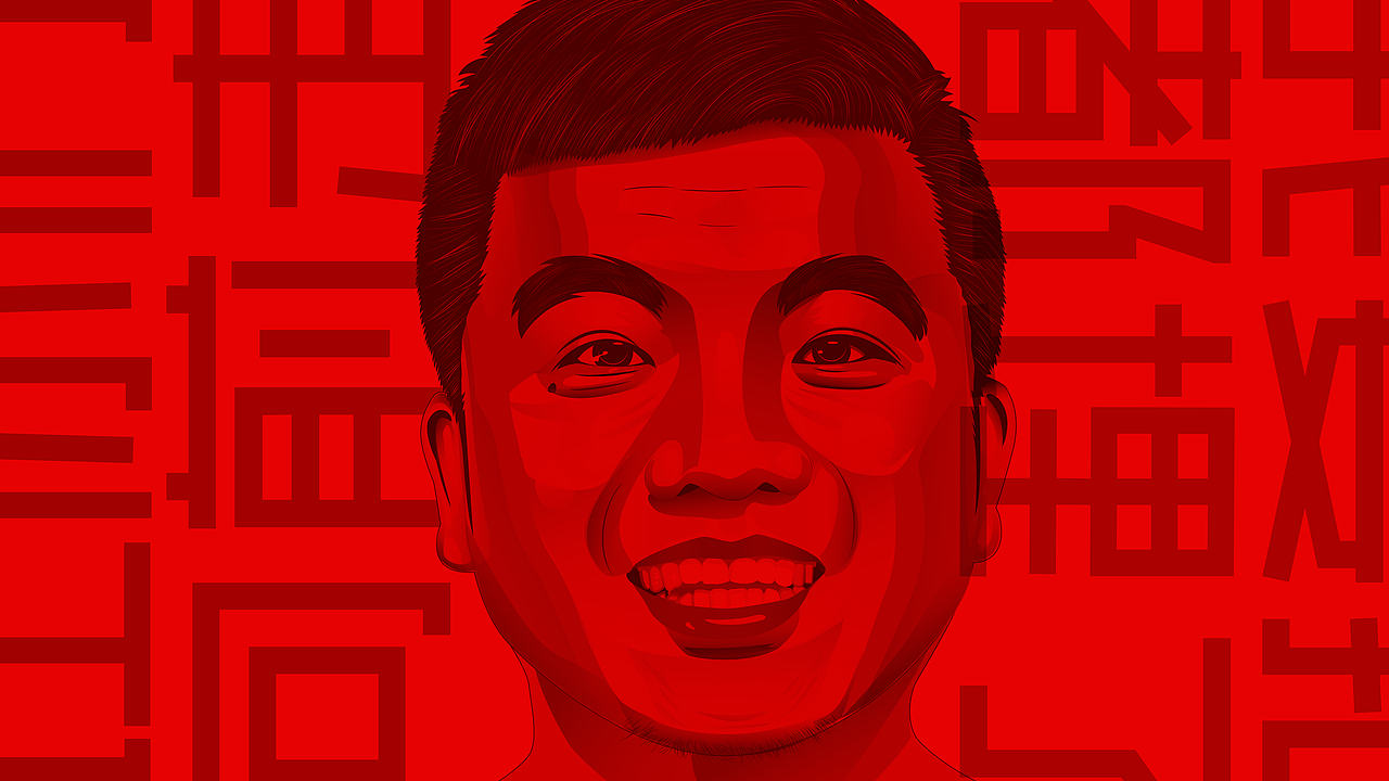 一个人怎样画AI矢量肖像插画?丁小虎这小子竟然敢....