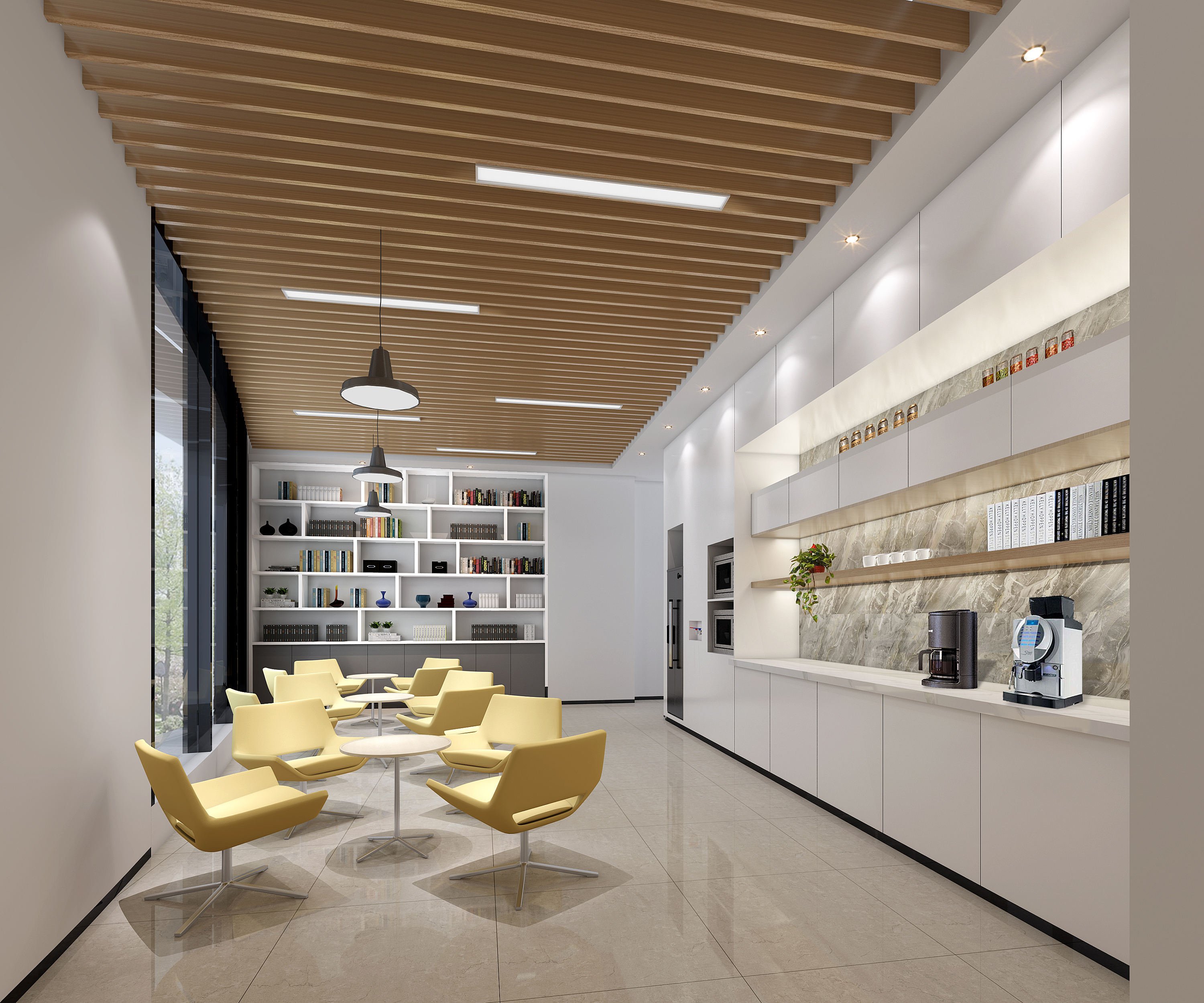 简约而不简单的办公室装饰|空间|室内设计|云飞堃 - 原创作品 - 站酷