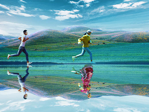 概念海报-《安江鹿儿》