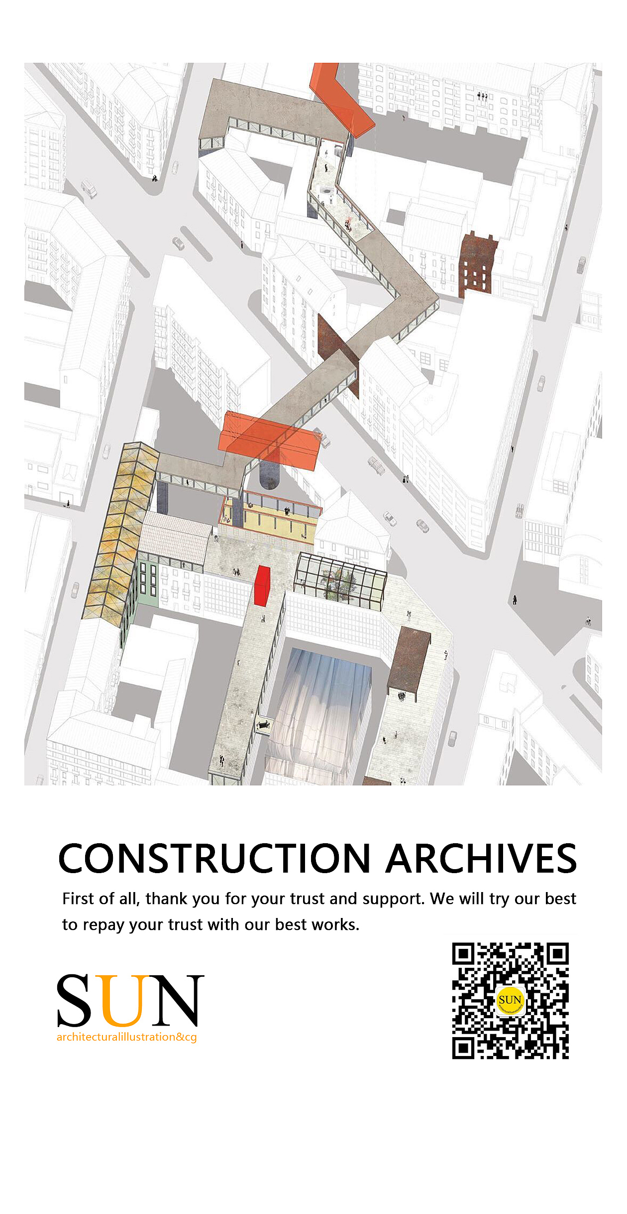 建筑|拼贴风格（图ZMjIyMjE1NzAw） - 建筑/空间 - 站酷设计师SUN建筑视觉原创素材 - 站酷ZCOOL