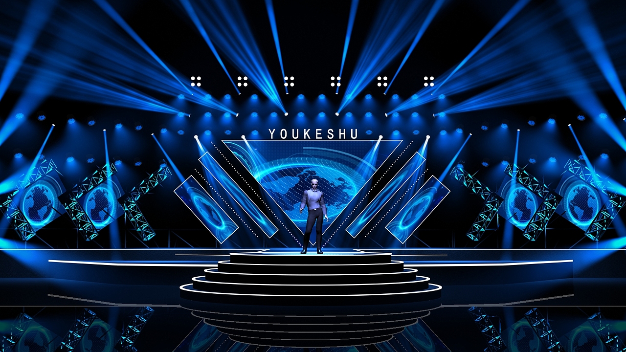 2019年会舞美舞台设计图