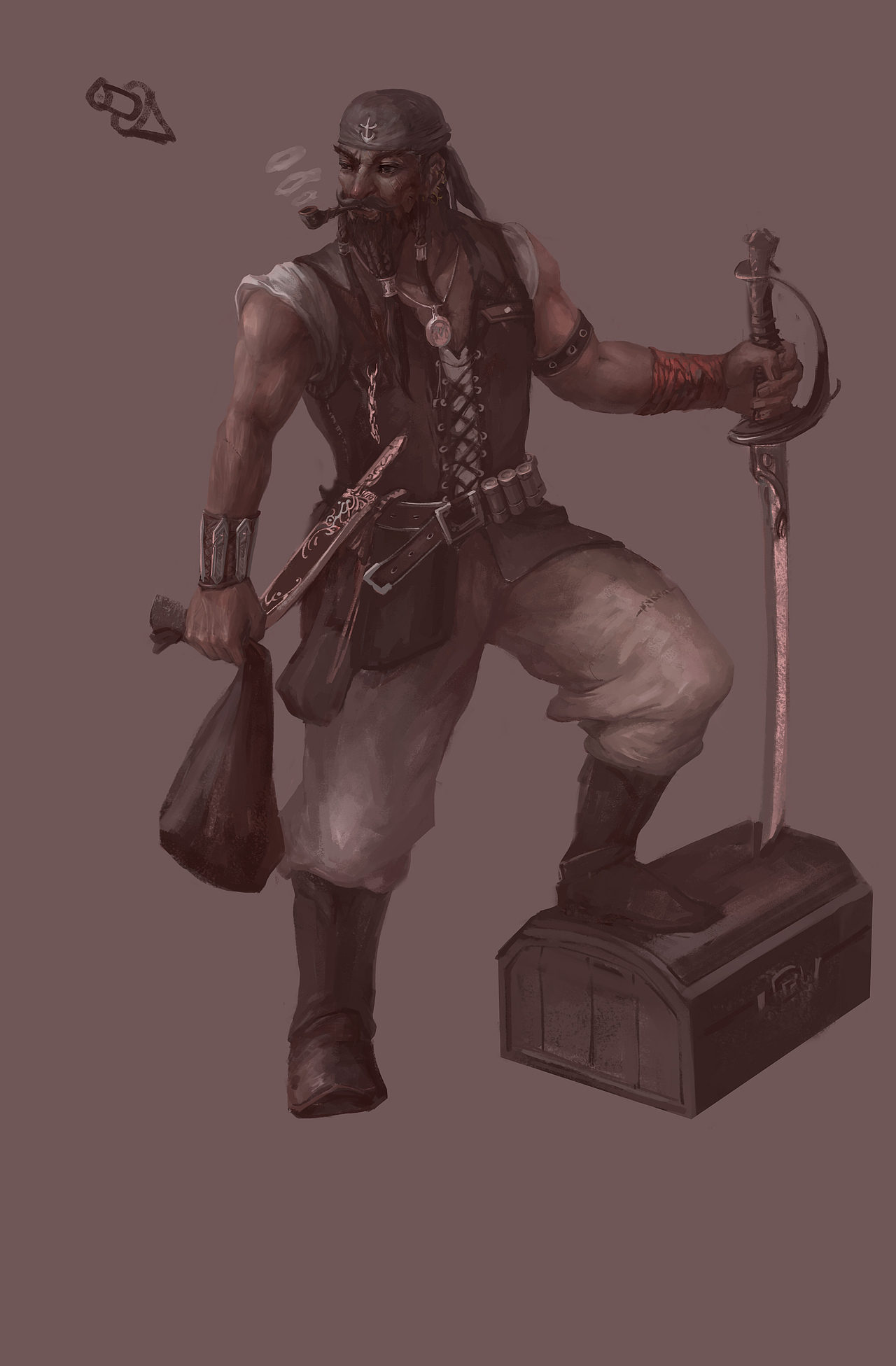 海盗（图ZMTIyNzExNjY4） - 创作习作 - 站酷设计师二尺壁画灿原创素材 - 站酷ZCOOL