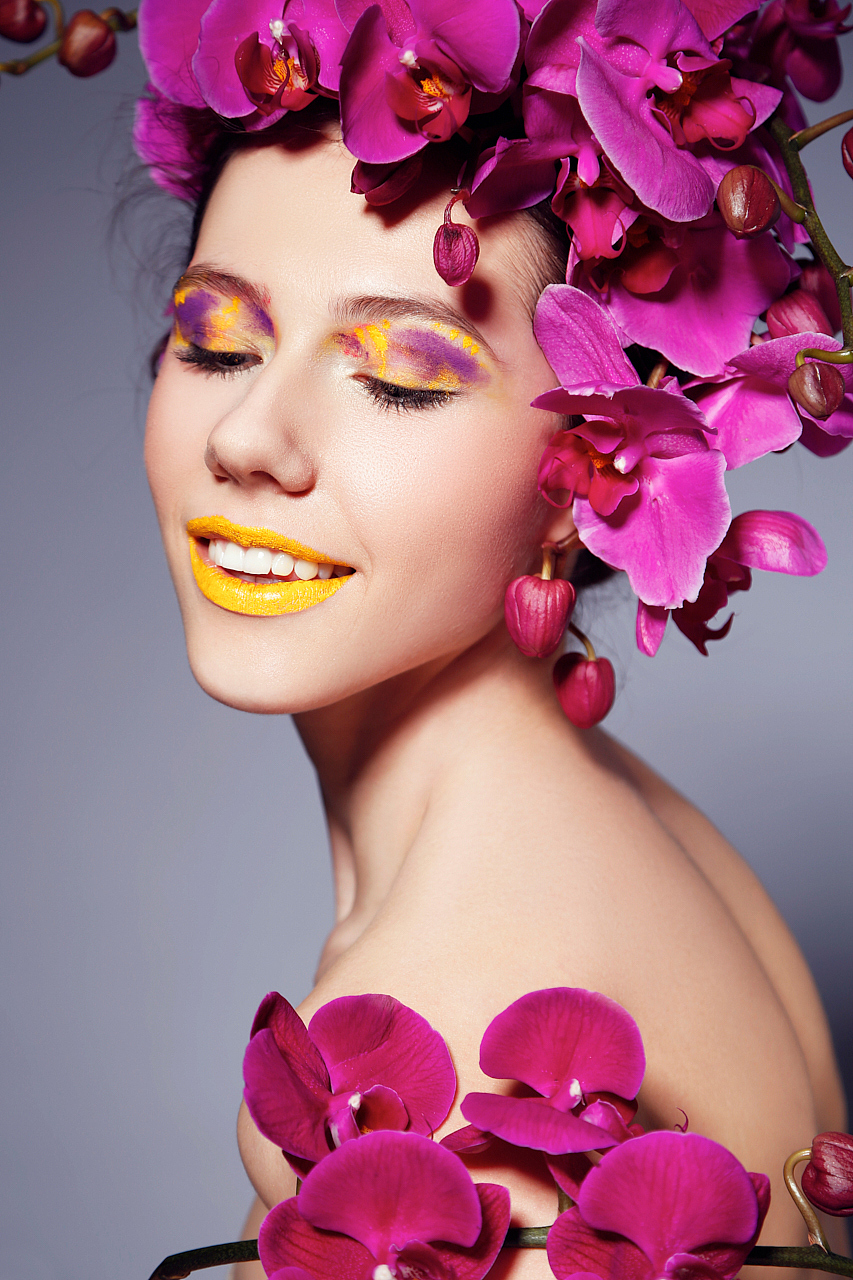 创意妆容（图ZODIxNjkzNjQ=） - 人像摄影 - 站酷设计师東賢摄影原创素材 - 站酷ZCOOL