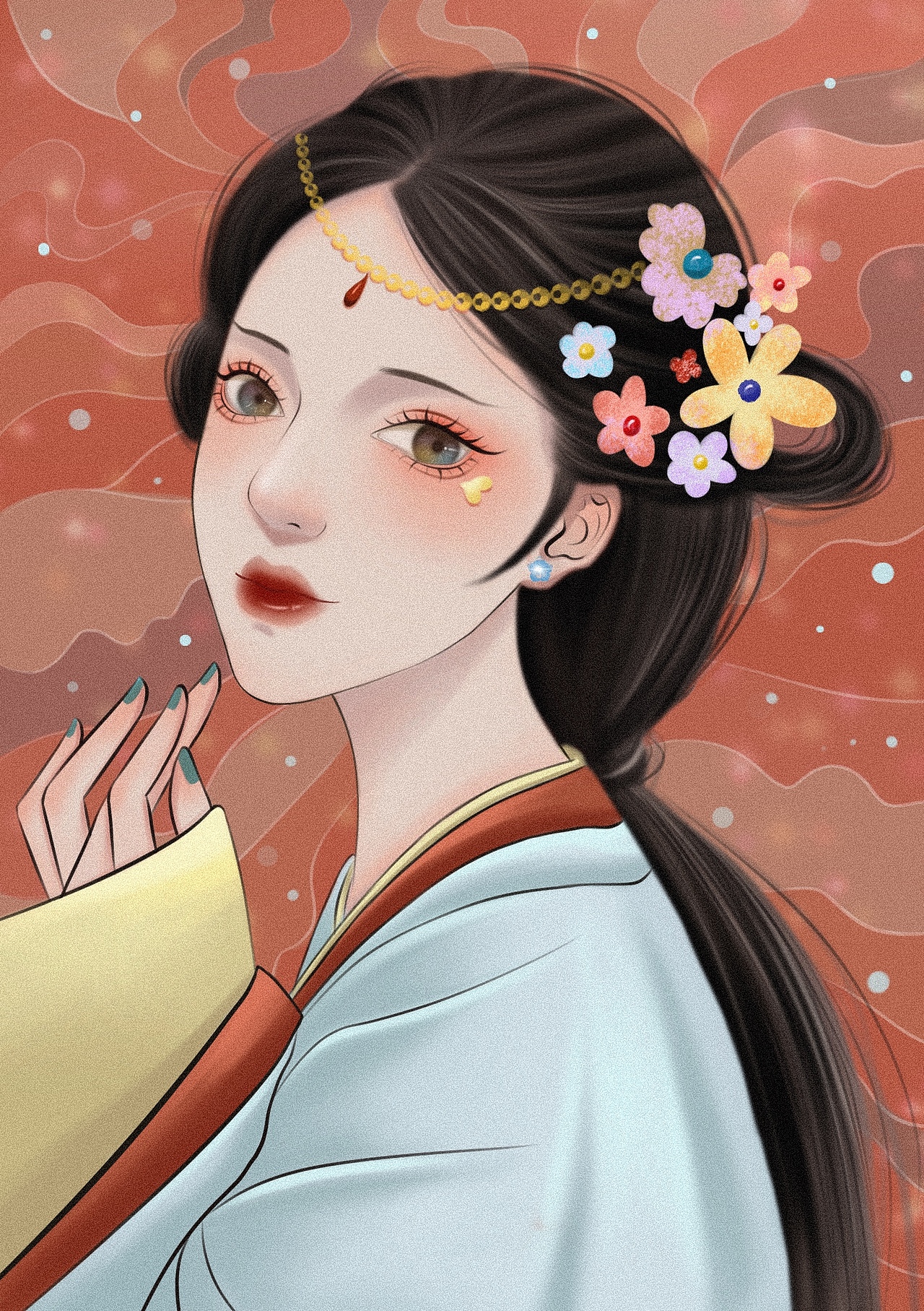 古風(fēng)人物插畫（圖ZMjgxMDY3MDcy） - 創(chuàng)作習(xí)作 - 站酷設(shè)計(jì)師z小栗子原創(chuàng)素材 - 站酷ZCOOL