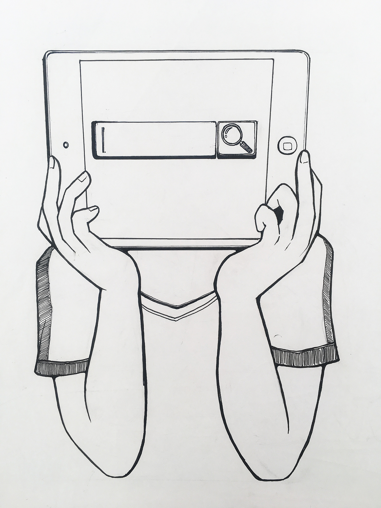 16年—17年视觉传达考研手绘（图ZMTE4OTUyMjcy） - 绘画 - 站酷设计师咖喱鱼丸Polly原创素材 - 站酷ZCOOL