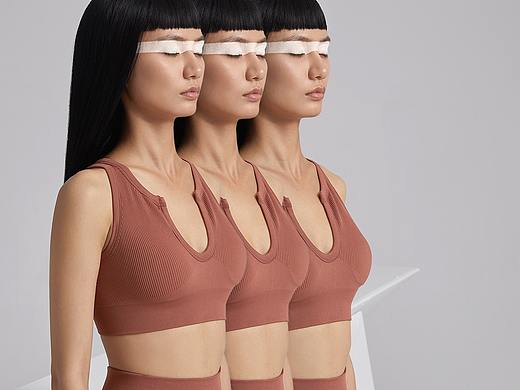 运动文胸 有棵树运动文胸大片拍摄 电商摄影 kv大片