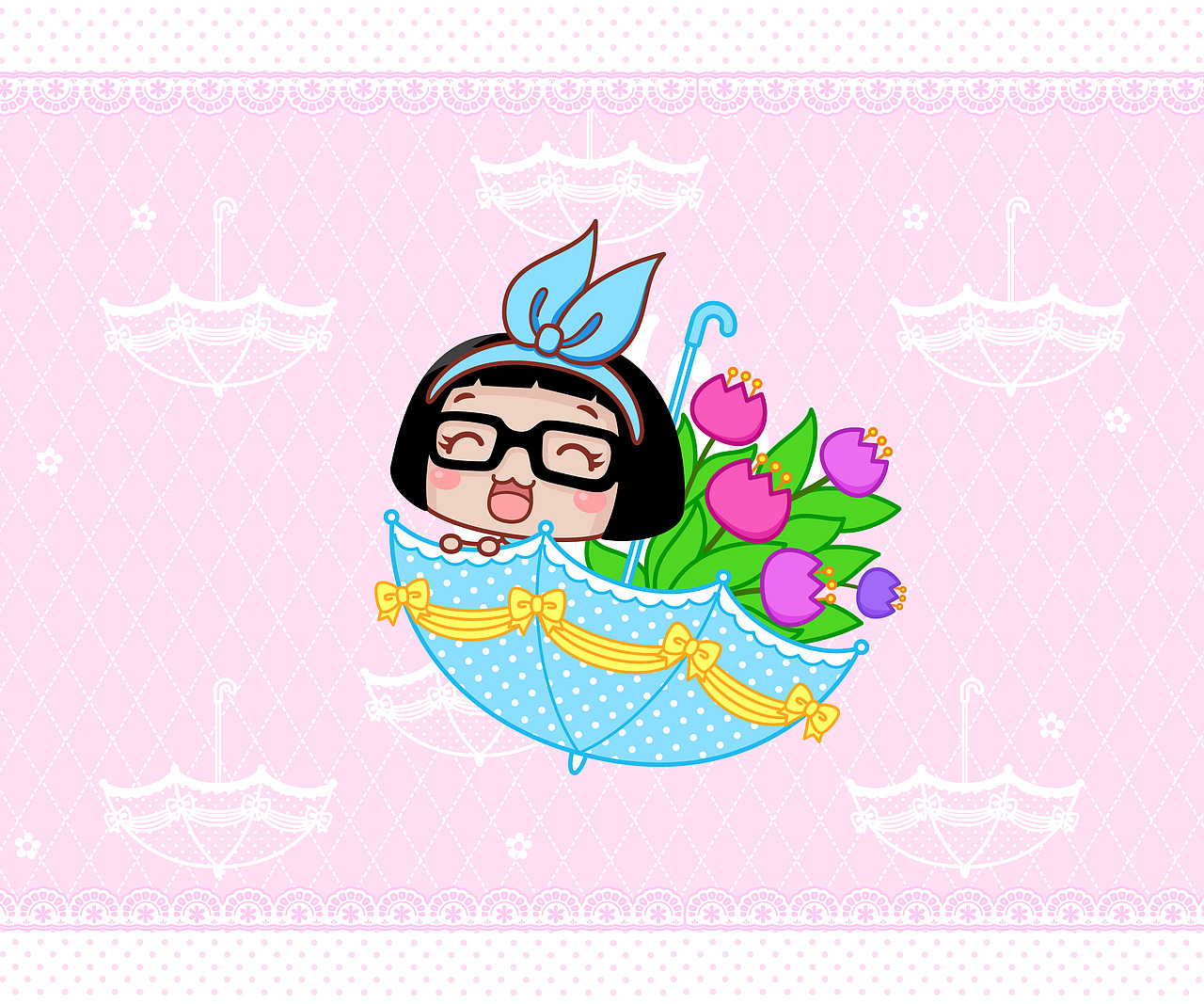 Hello菜菜呆萌系壁纸（图ZMjkzMzQ3OTY=） - 商业插画 - 站酷设计师hello菜菜原创素材 - 站酷ZCOOL