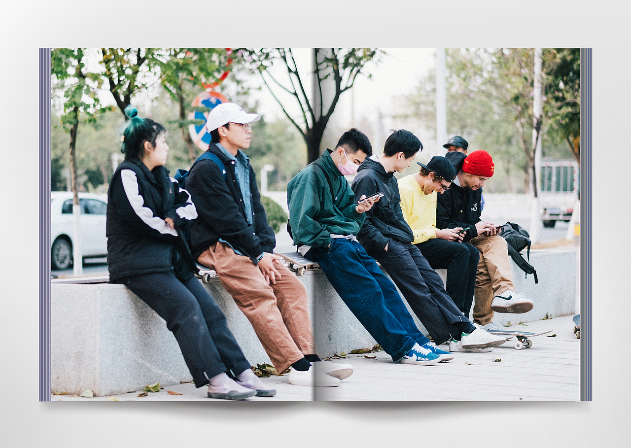 滑板摄影画册《city skatelife》下