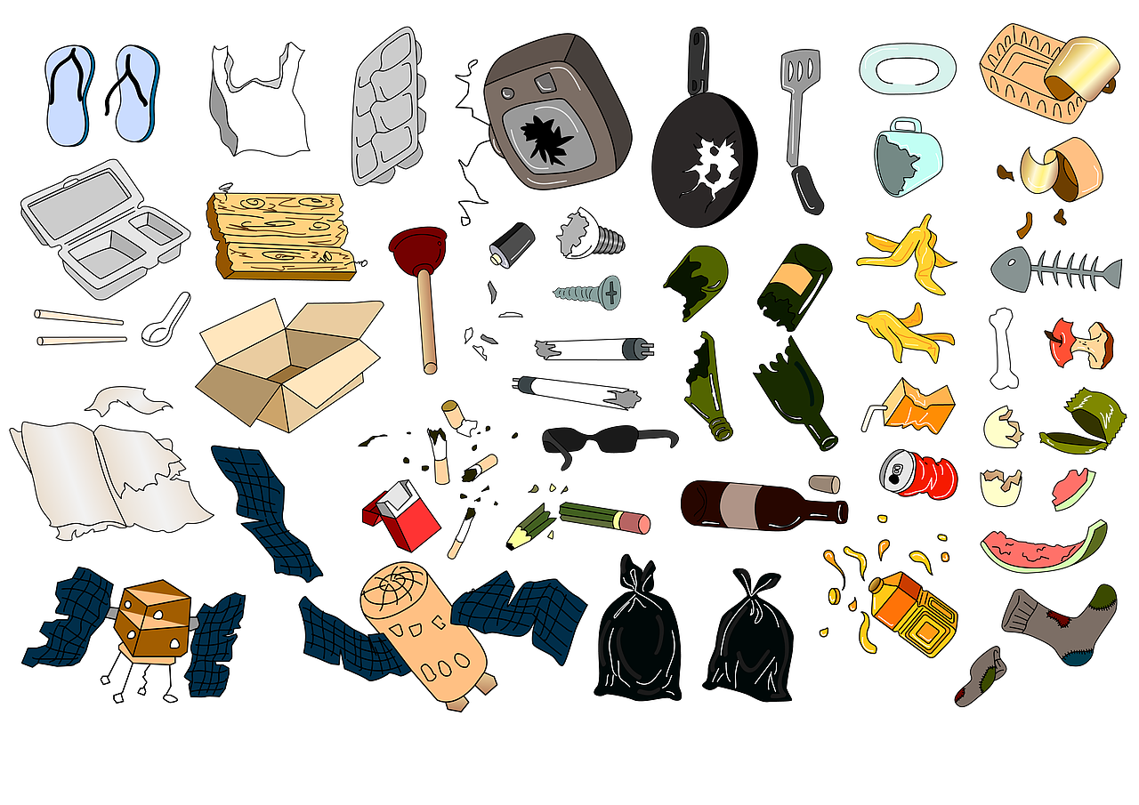 视频里用到的垃圾素材