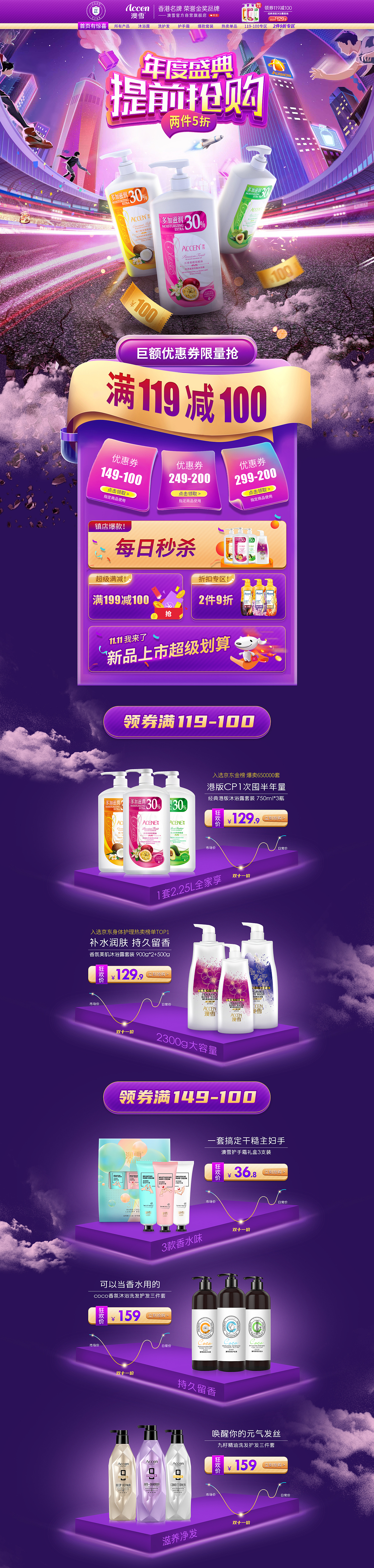 活动、大促页面