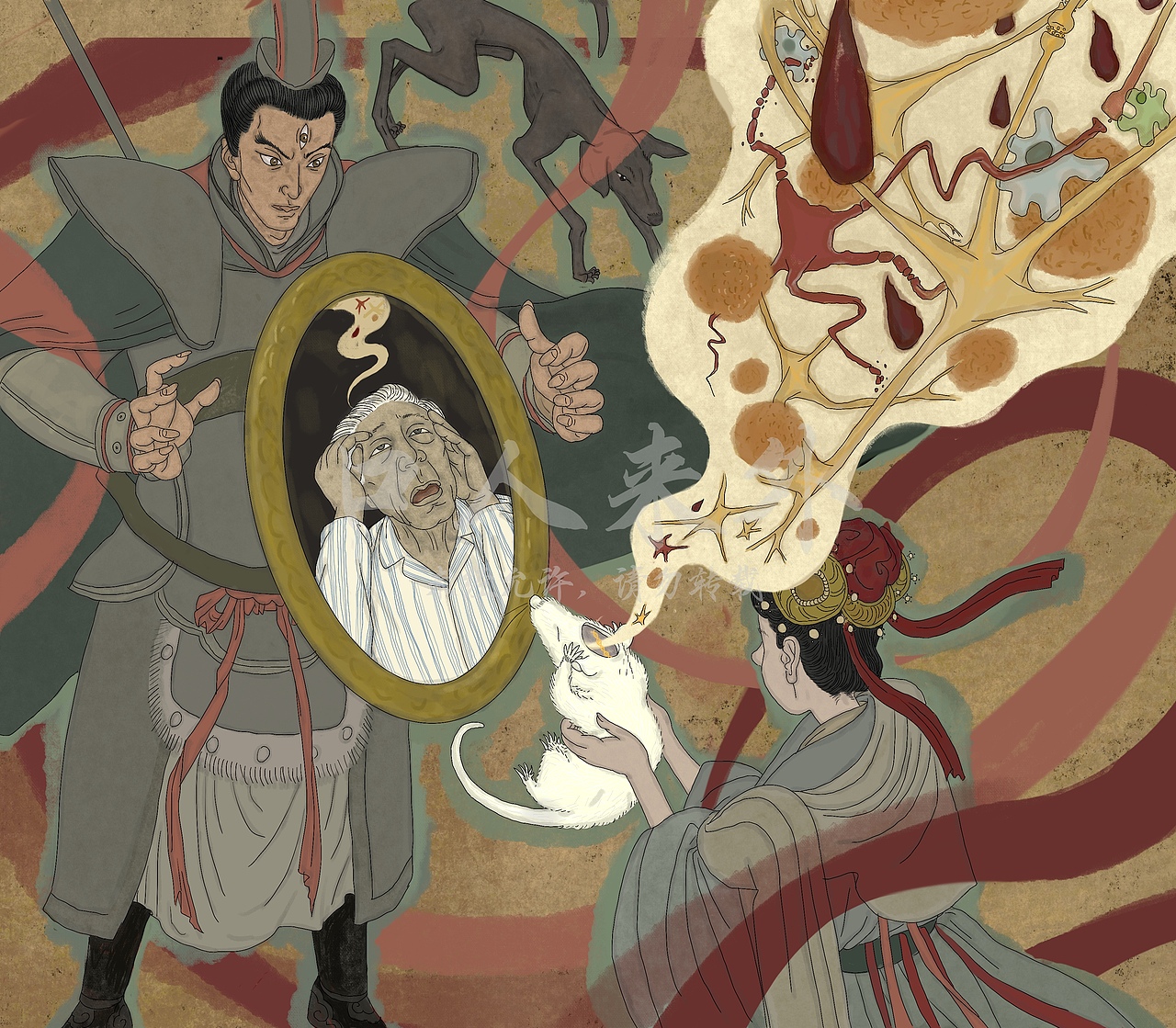 清华鲁白团队发表在《细胞研究》的论文插图