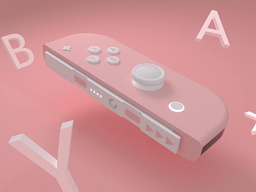 粉色Joy-con 老夫的少女心