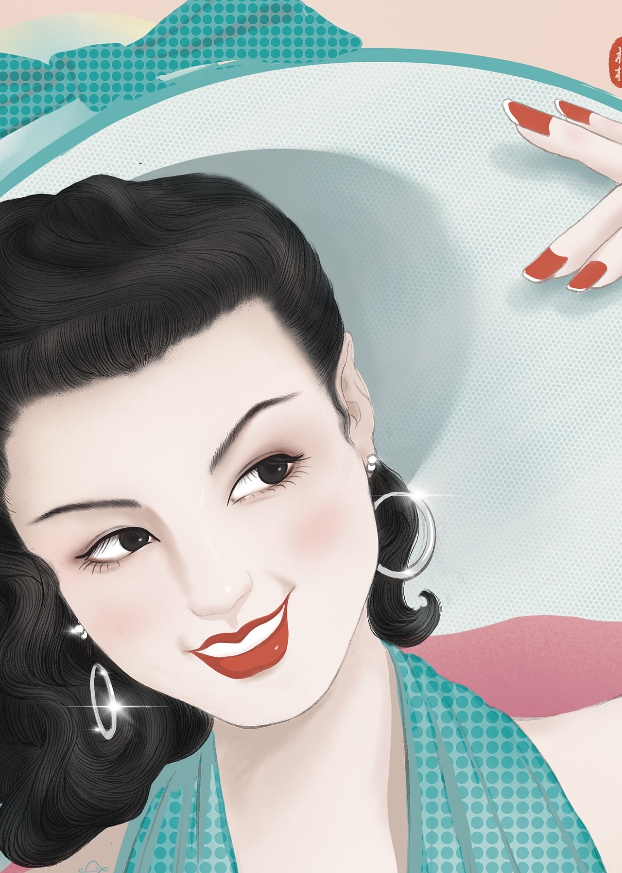 夏日（图ZMzEwOTg5NjEy） - 艺术插画 - 站酷设计师是橡树Oak原创素材 - 站酷ZCOOL